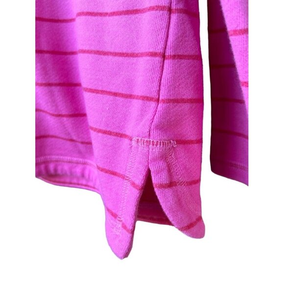 T‎ By Talbots Womens Pink Ombre Striped Pullover Medium Petite - Picture 5 of 6